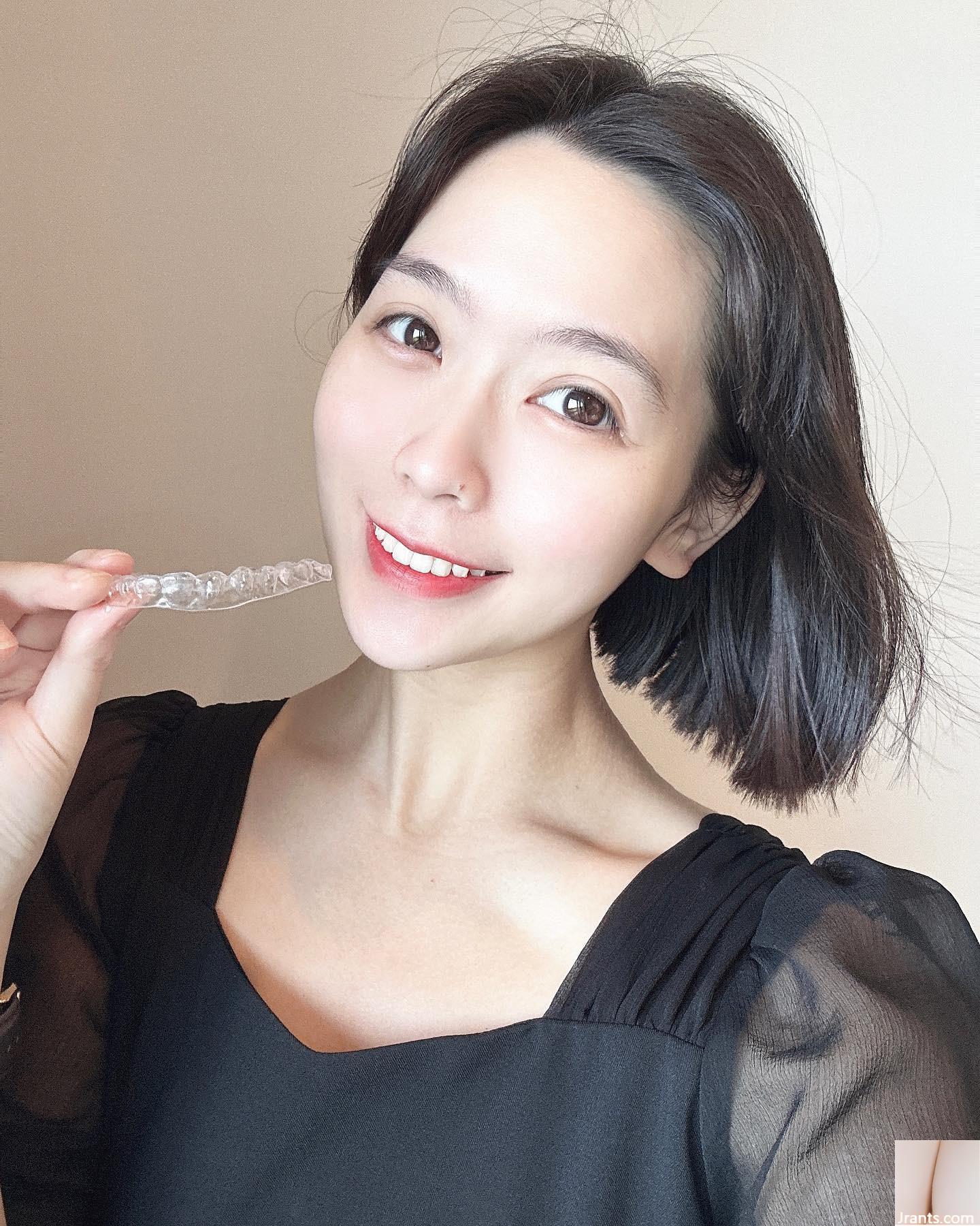 Đường cong mỏng “Giáo viên Fangcen” Trang phục cắt thấp làm cho cư dân mạng làm ấm trái tim của bạn (15p) - Ảnh 3