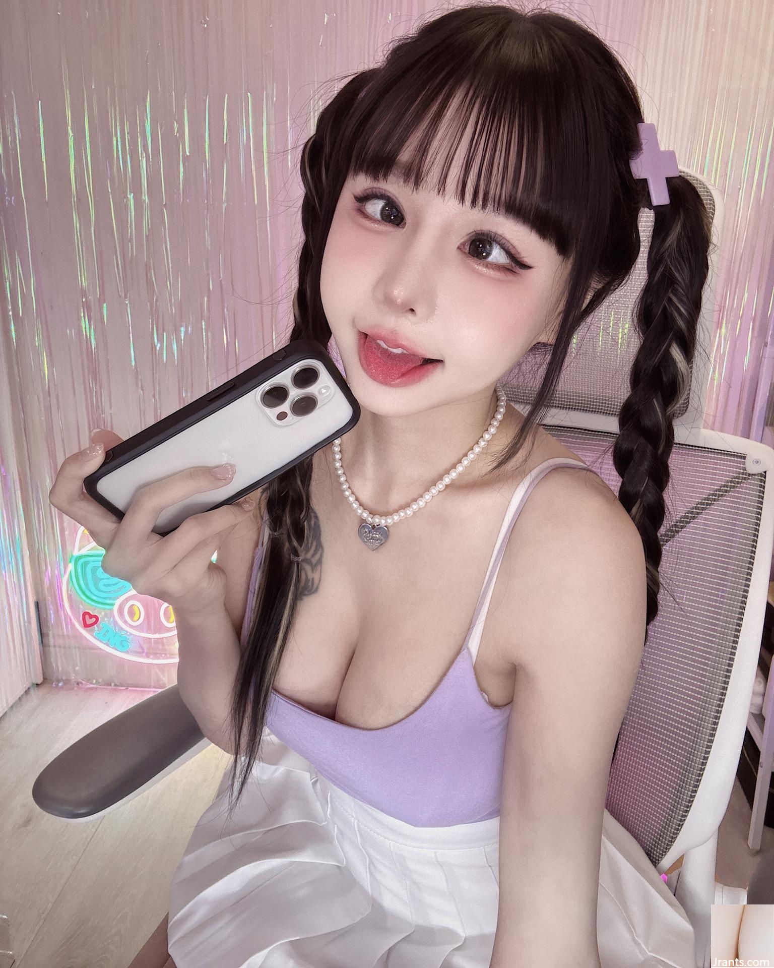 Ngoại hình kỳ diệu “Wang Yiji” có một con số tuyệt vời – dòng chảy của sự cám dỗ và rãnh sâu là quá xấu xa (10p)