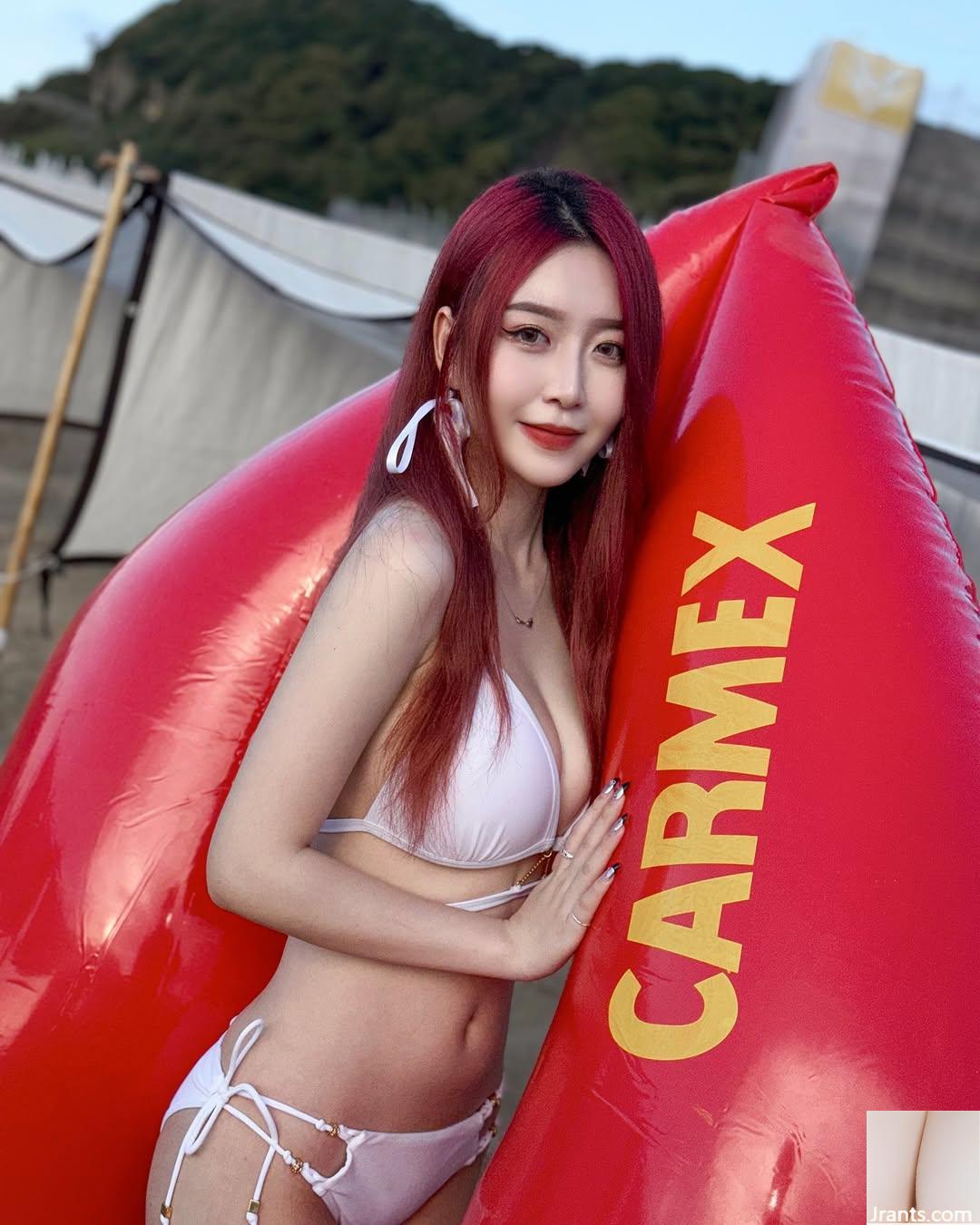 “Zoe Ruoyi” có bộ ngực đẹp, làn da trắng và làn da tuyệt vời (10P) - Ảnh 10