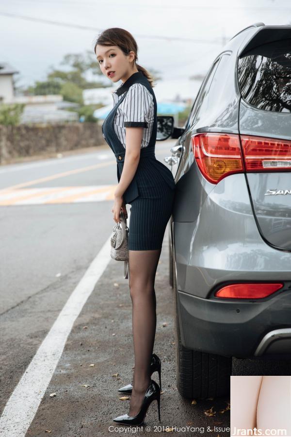 Nữ thần gợi cảm Huang Qingran có rất nhiều lụa đen và phát sóng đủ (88p) - Ảnh 9