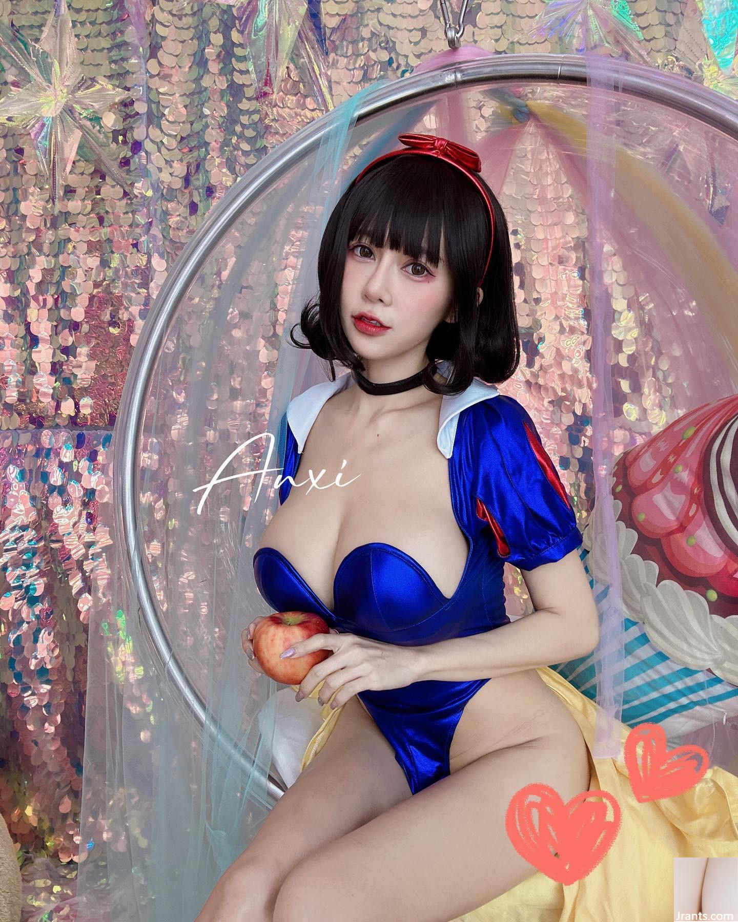 Thử thách giới hạn thị giác “Tôi là một người yêu thích Xigua” cho thấy bộ ngực trắng và dịu dàng (17p) - Ảnh 5