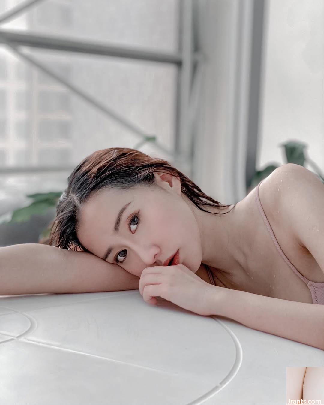 Vẻ đẹp nóng tính “Cherhsieh” có làn da trắng và mềm cho thấy sự cám dỗ của những quả bóng đôi (46p) - Ảnh 5