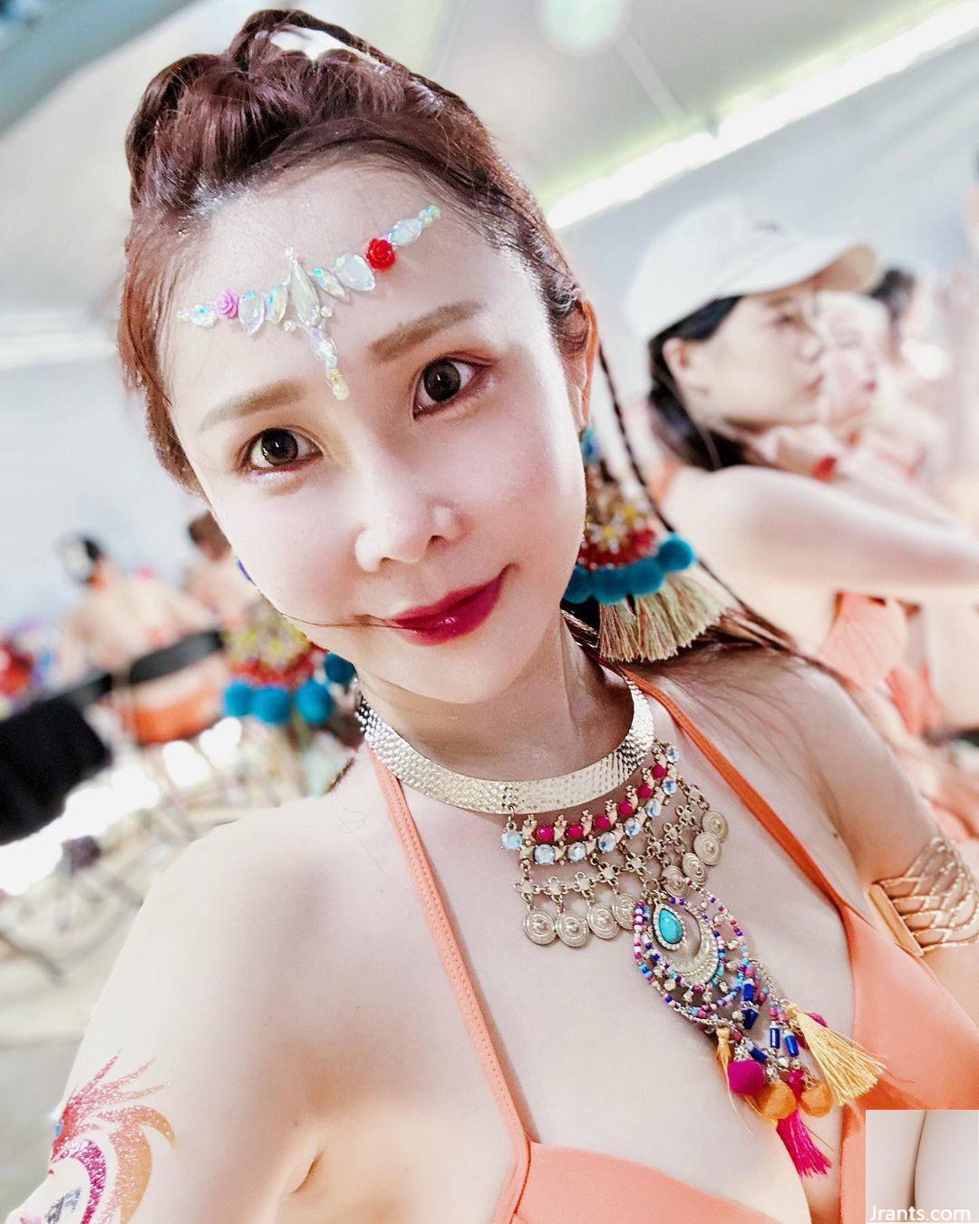 Deep v Cleavage “National Little Re Jie Lin” Bể tuyết dễ thương thực sự quá hôi (31p) - Ảnh 21