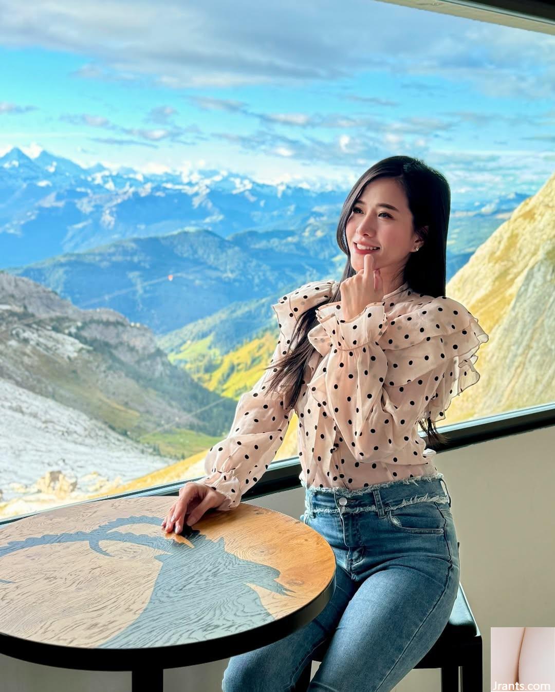 “Guan Xin Flora” gợi cảm và quyến rũ có nụ cười ngọt ngào và dáng người đẹp (34P) - Ảnh 34