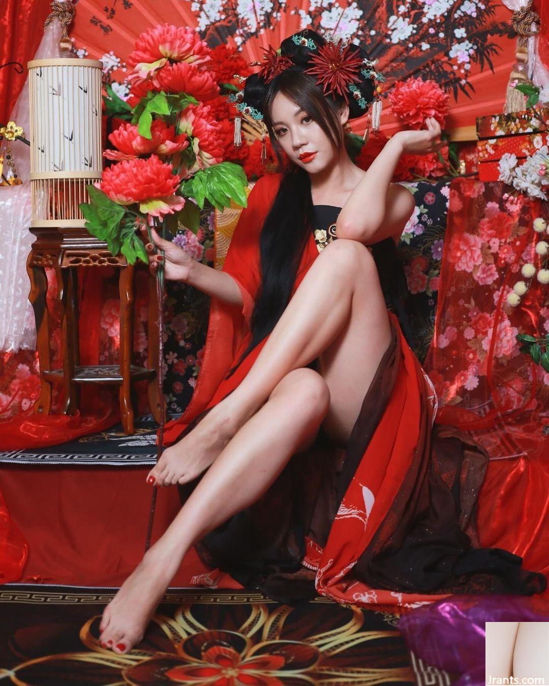 Vóc dáng gợi cảm của “Shuang’er” quá chết người và tư thế mảnh mai siêu gợi cảm (50P) - Ảnh 12