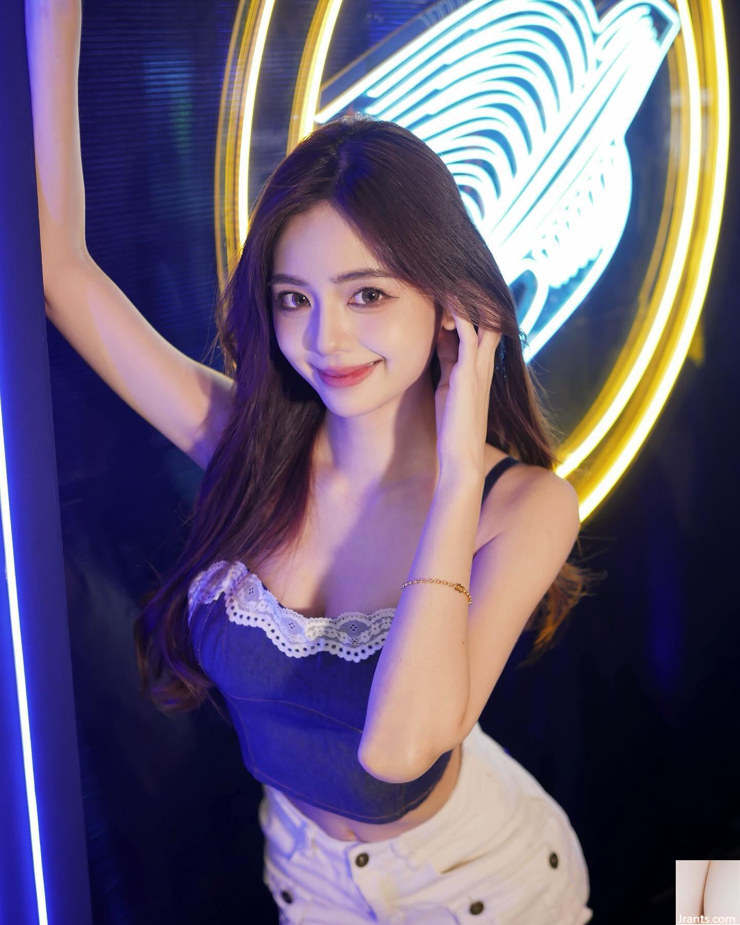 Tiên nữ giáng trần (jin Wen 靖文), dáng người chuẩn, bộ ngực đầy đặn và đẹp không thể giấu được (14P) - Ảnh 10