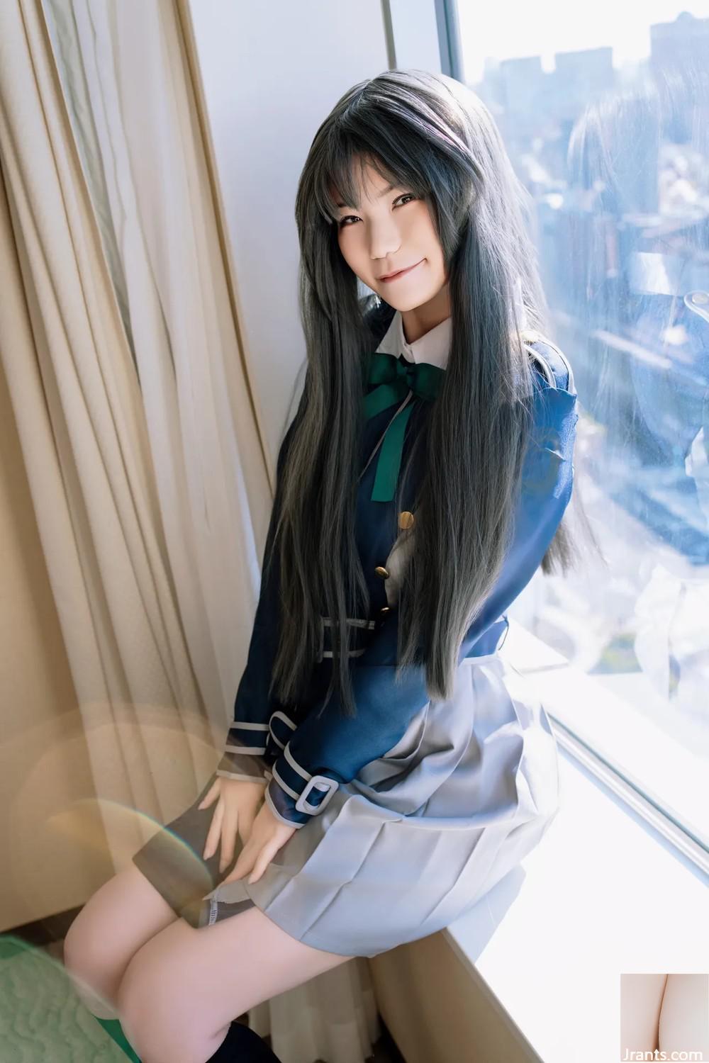 (COSH-220K) (Cosucchi 5) (Phiên bản 4K chất lượng cực cao) Dù là tư thế nhẹ nhàng nhưng cô ấy lại cao và có bầu với bộ ngực khủng. - Ảnh 12