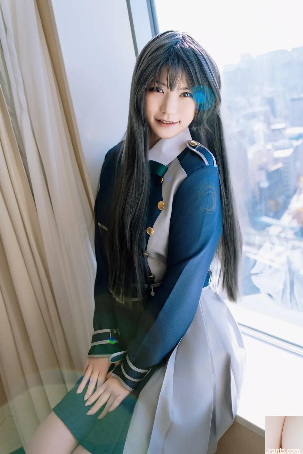 (COSH-220K) (Cosucchi 5) (Phiên bản 4K chất lượng cực cao) Dù là tư thế nhẹ nhàng nhưng cô ấy lại cao và có bầu với bộ ngực khủng. - Ảnh 13