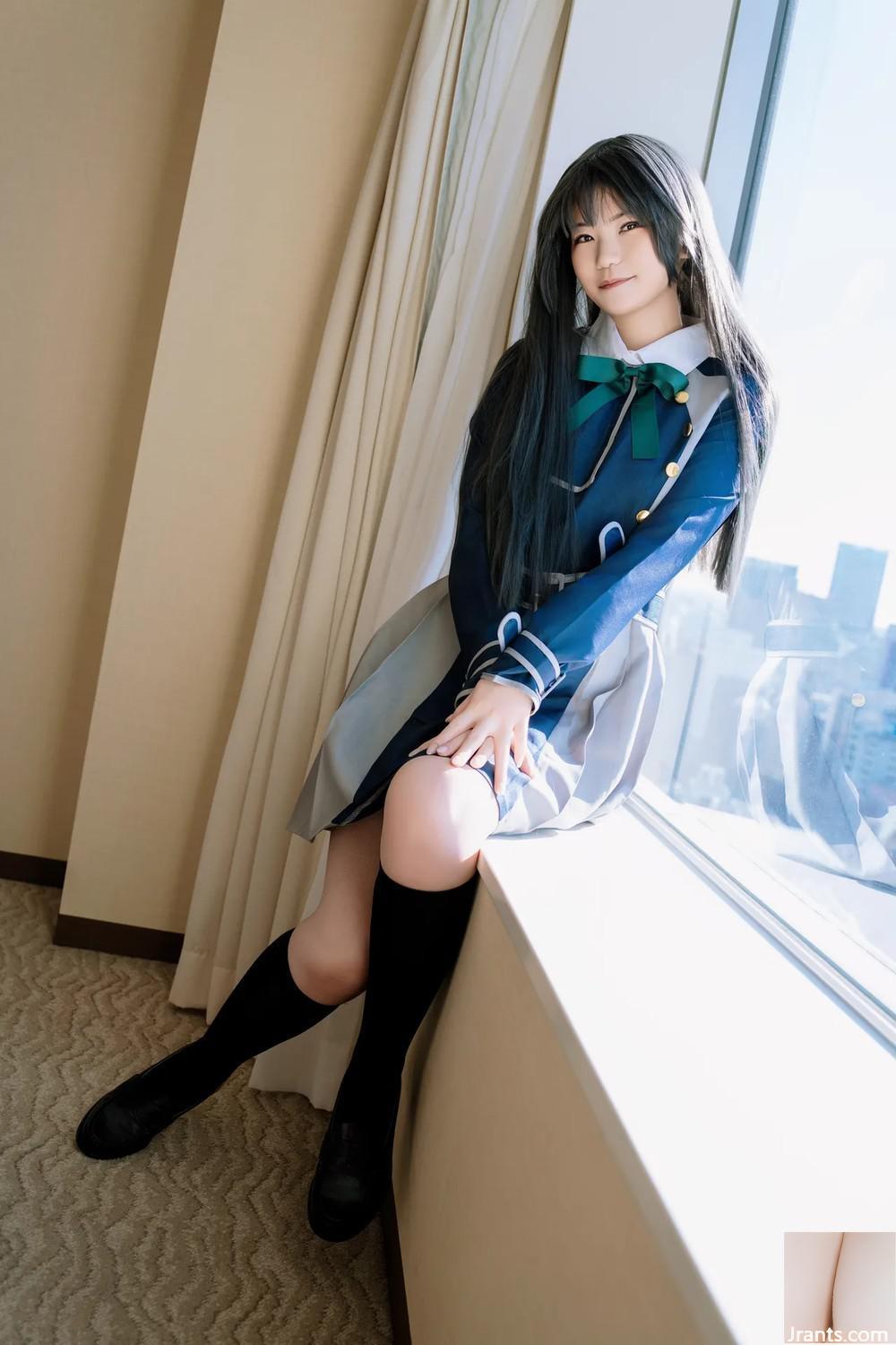 (COSH-220K) (Cosucchi 5) (Phiên bản 4K chất lượng cực cao) Dù là tư thế nhẹ nhàng nhưng cô ấy lại cao và có bầu với bộ ngực khủng. - Ảnh 14