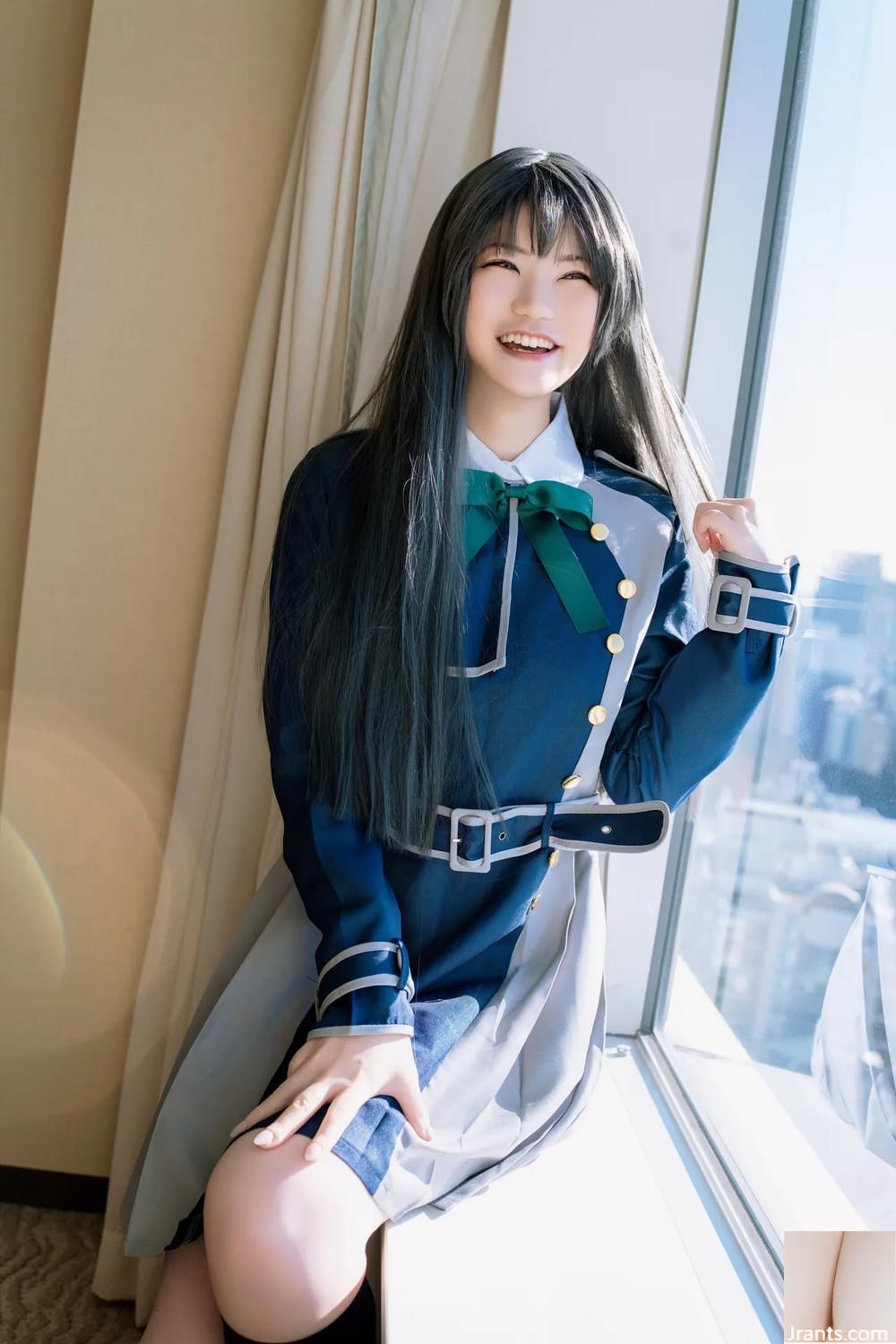 (COSH-220K) (Cosucchi 5) (Phiên bản 4K chất lượng cực cao) Dù là tư thế nhẹ nhàng nhưng cô ấy lại cao và có bầu với bộ ngực khủng. - Ảnh 15