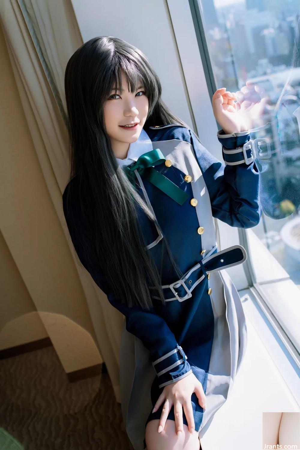 (COSH-220K) (Cosucchi 5) (Phiên bản 4K chất lượng cực cao) Dù là tư thế nhẹ nhàng nhưng cô ấy lại cao và có bầu với bộ ngực khủng. - Ảnh 17