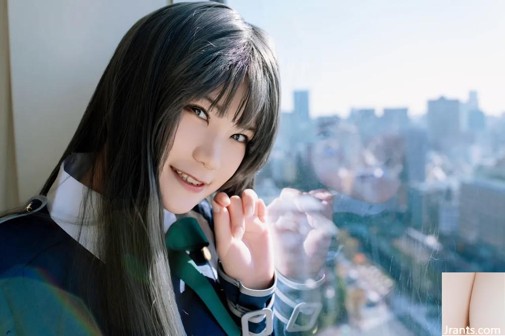 (COSH-220K) (Cosucchi 5) (Phiên bản 4K chất lượng cực cao) Dù là tư thế nhẹ nhàng nhưng cô ấy lại cao và có bầu với bộ ngực khủng. - Ảnh 18