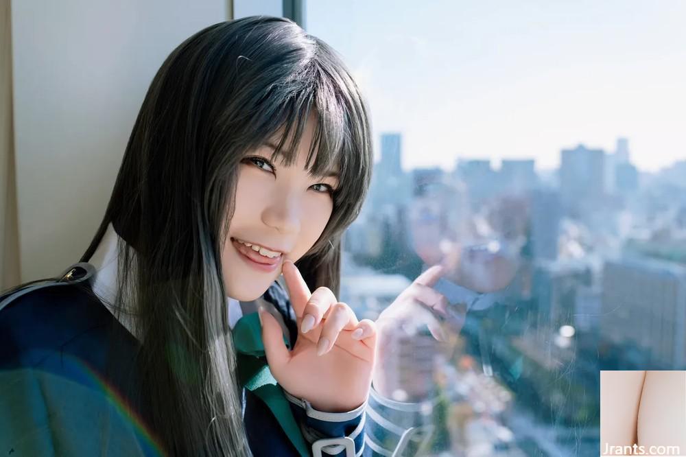 (COSH-220K) (Cosucchi 5) (Phiên bản 4K chất lượng cực cao) Dù là tư thế nhẹ nhàng nhưng cô ấy lại cao và có bầu với bộ ngực khủng. - Ảnh 19