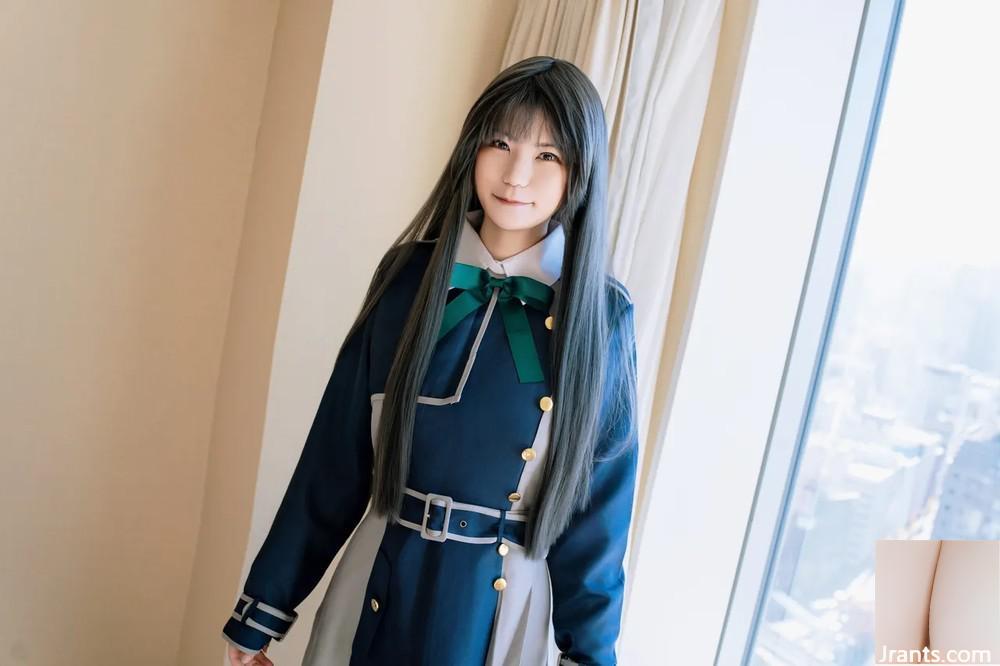 (COSH-220K) (Cosucchi 5) (Phiên bản 4K chất lượng cực cao) Dù là tư thế nhẹ nhàng nhưng cô ấy lại cao và có bầu với bộ ngực khủng. - Ảnh 3