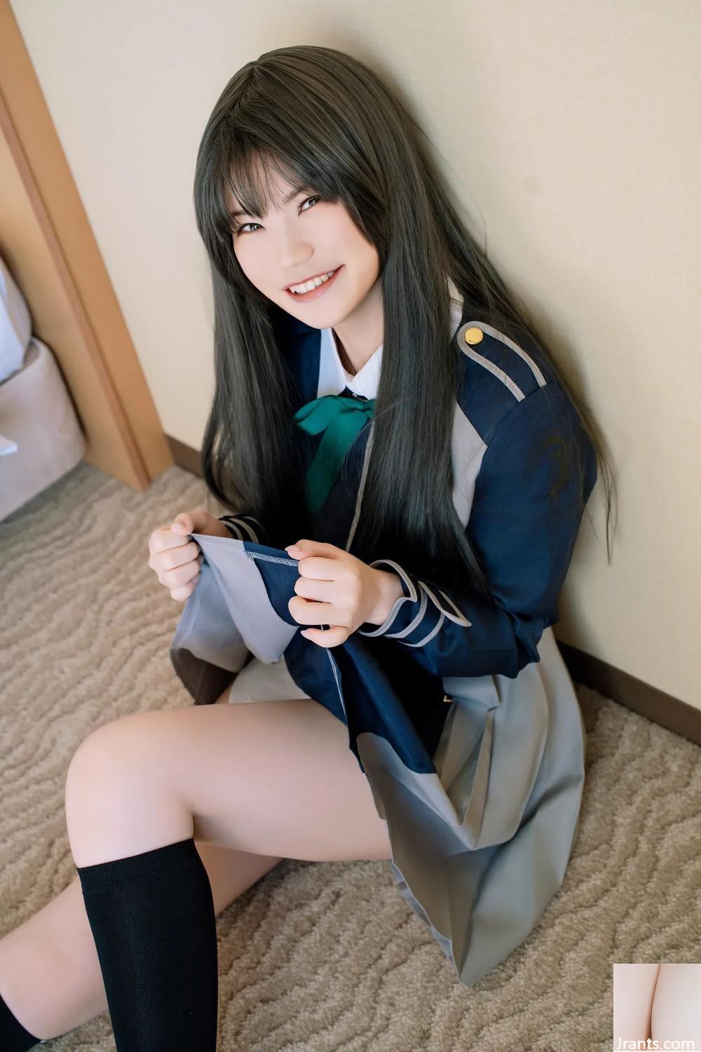 (COSH-220K) (Cosucchi 5) (Phiên bản 4K chất lượng cực cao) Dù là tư thế nhẹ nhàng nhưng cô ấy lại cao và có bầu với bộ ngực khủng. - Ảnh 30