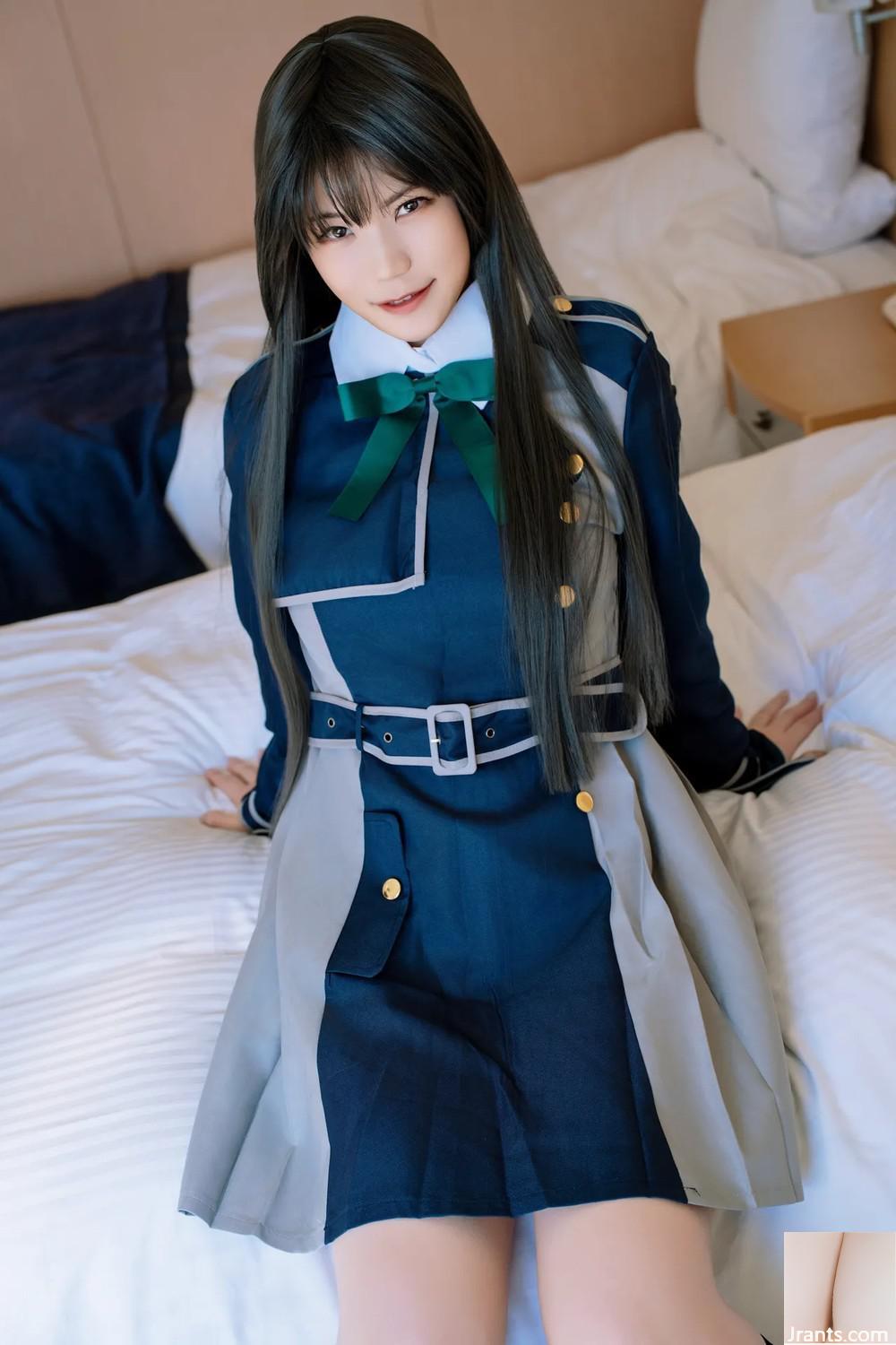 (COSH-220K) (Cosucchi 5) (Phiên bản 4K chất lượng cực cao) Dù là tư thế nhẹ nhàng nhưng cô ấy lại cao và có bầu với bộ ngực khủng. - Ảnh 37