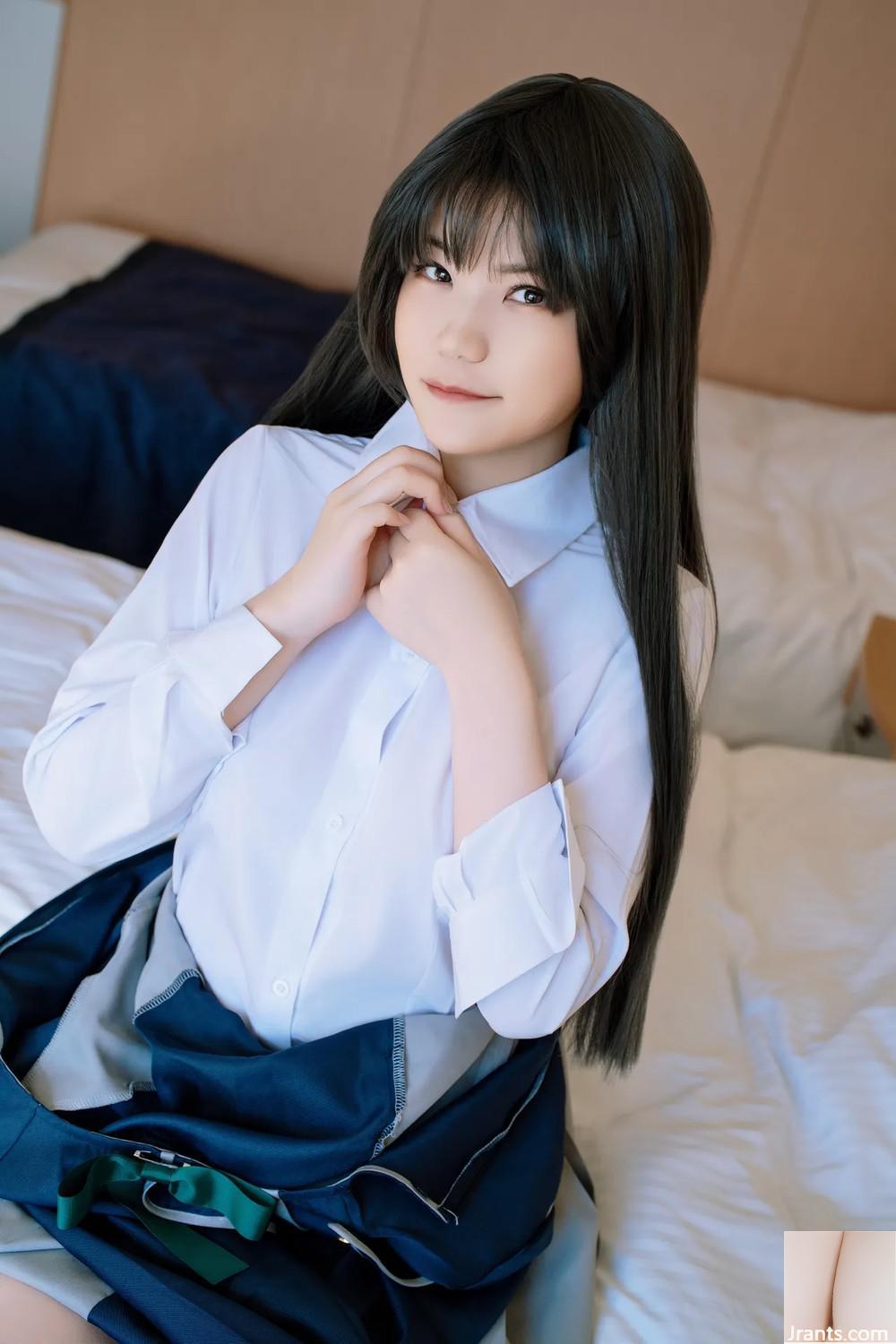 (COSH-220K) (Cosucchi 5) (Phiên bản 4K chất lượng cực cao) Dù là tư thế nhẹ nhàng nhưng cô ấy lại cao và có bầu với bộ ngực khủng. - Ảnh 41