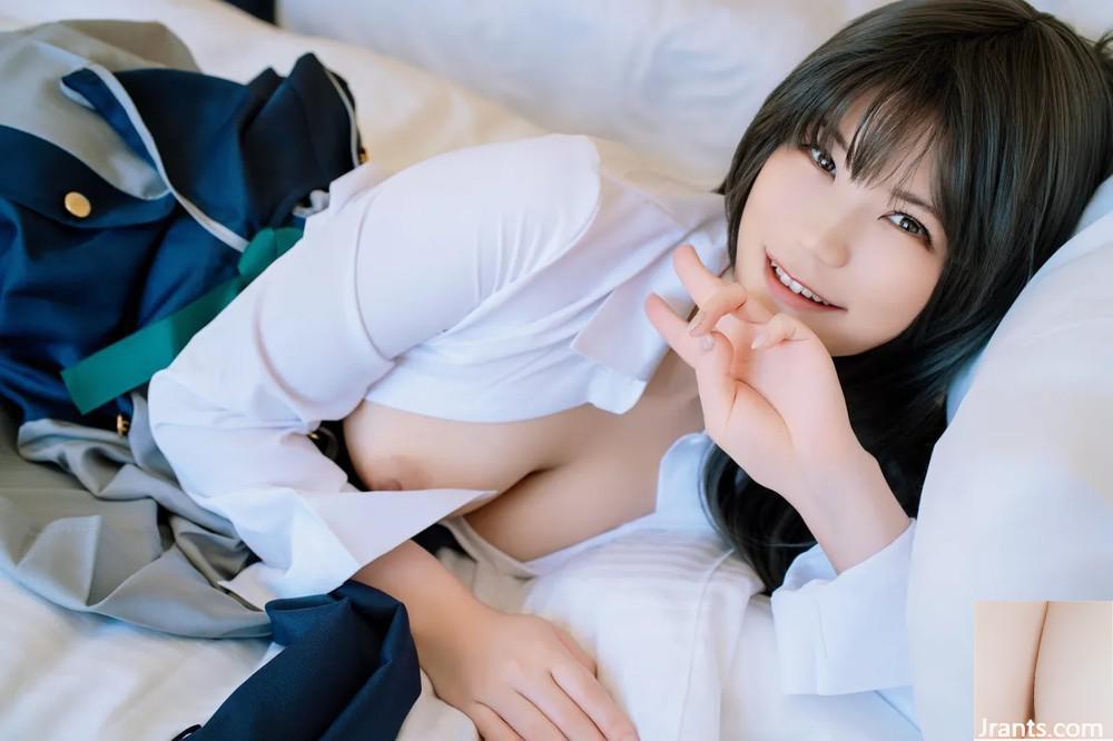 (COSH-220K) (Cosucchi 5) (Phiên bản 4K chất lượng cực cao) Dù là tư thế nhẹ nhàng nhưng cô ấy lại cao và có bầu với bộ ngực khủng. - Ảnh 81