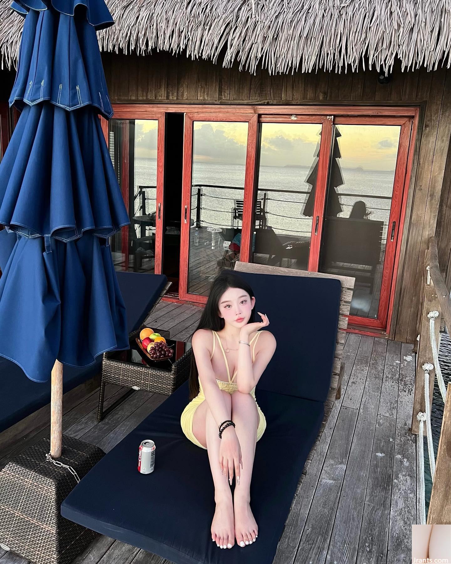 Cô gái ngực nóng tính “Qian Hui” có tác động trực quan đến vòng một đầy sóng gió (24P) - Ảnh 5