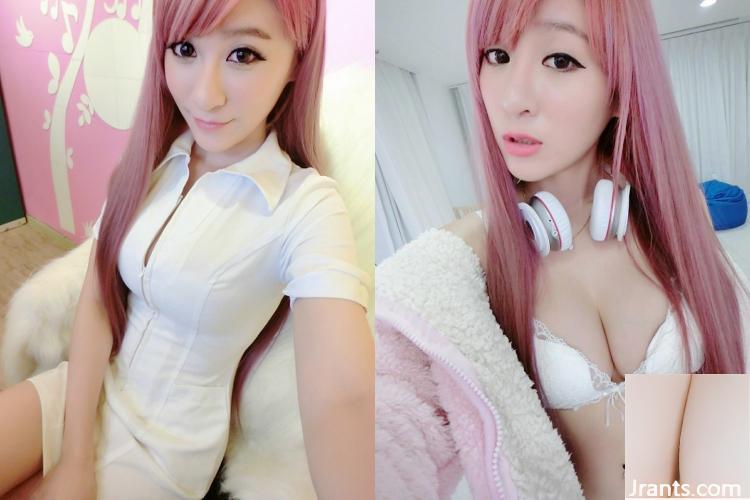 Ảnh PO gợi cảm của cô gái xinh đẹp Fei Xiaoju, tư thế này quá hôi (35P)