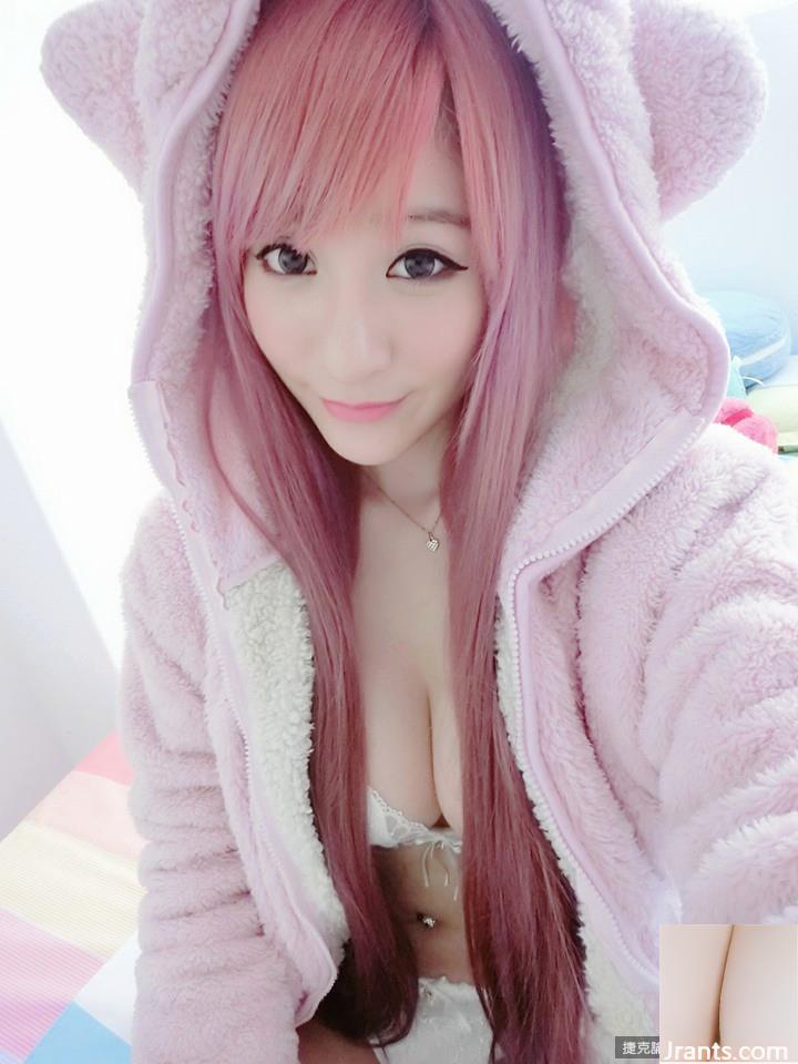 Ảnh PO gợi cảm của cô gái xinh đẹp Fei Xiaoju, tư thế này quá hôi (35P) - Ảnh 18