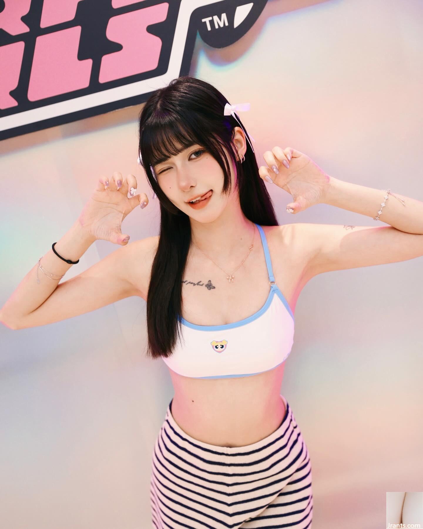 “Peiyu” ngực bự và ngực thấp khiến người ta không thể chịu nổi chỉ bằng một cái nhìn (23P) - Ảnh 2