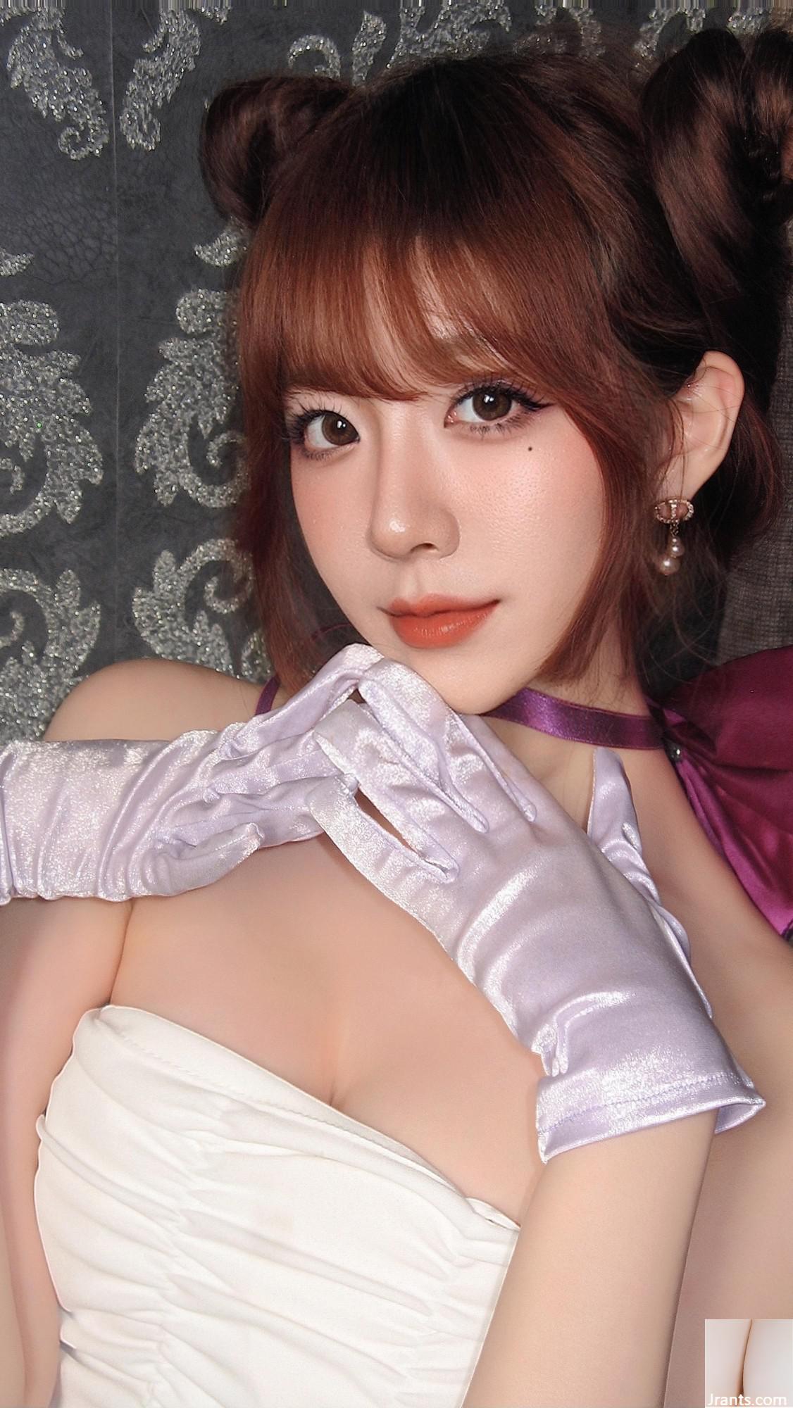 Thân hình trắng trẻo và dịu dàng “Li Changyun” có những đường rãnh sâu đầy đặn và những đường cong cơ thể thon thả (16P) - Ảnh 2