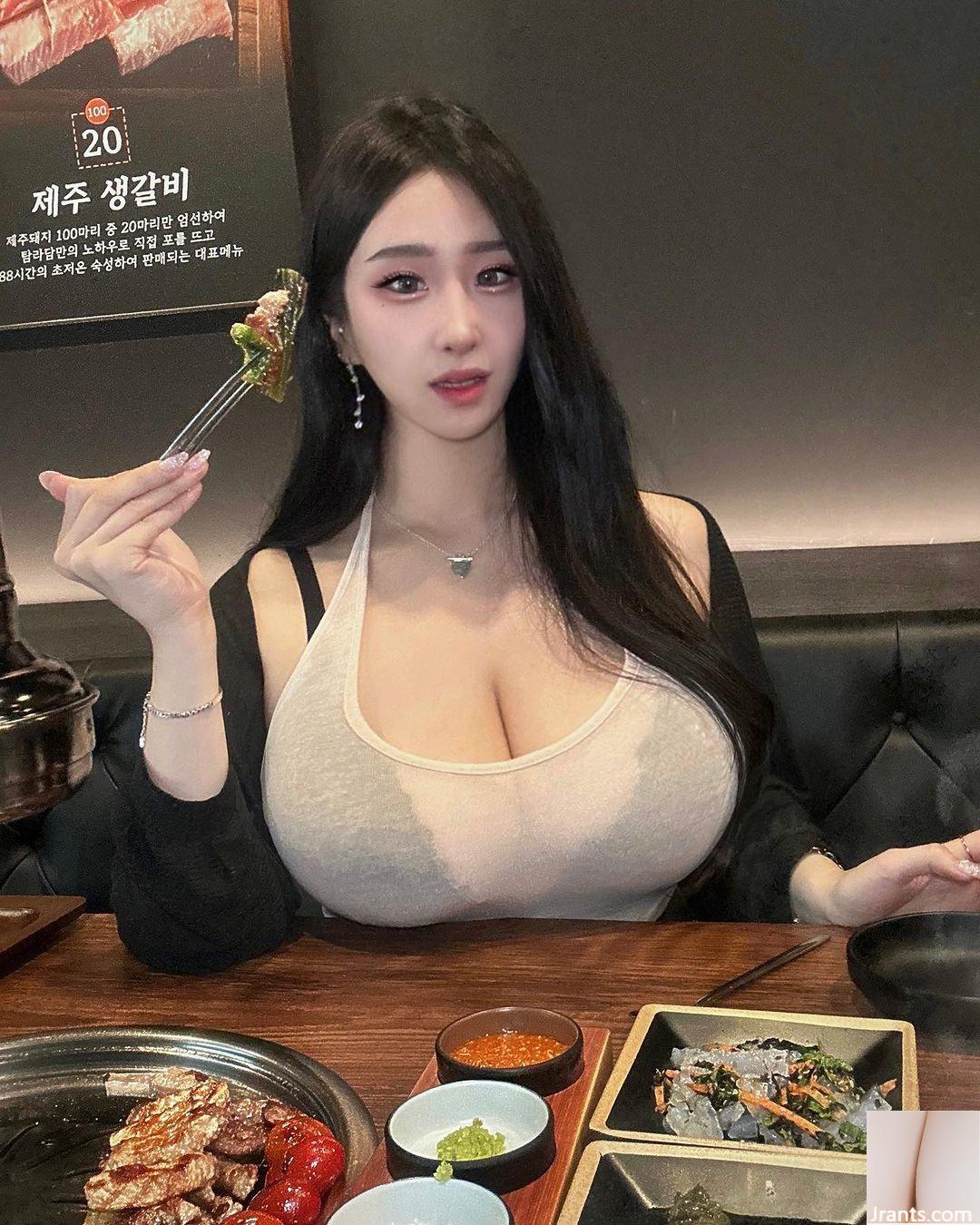 Người đẹp Hàn Quốc “” có bộ ngực to tự nhiên, to hơn đầu, thơm và mềm mại (12P) - Ảnh 5