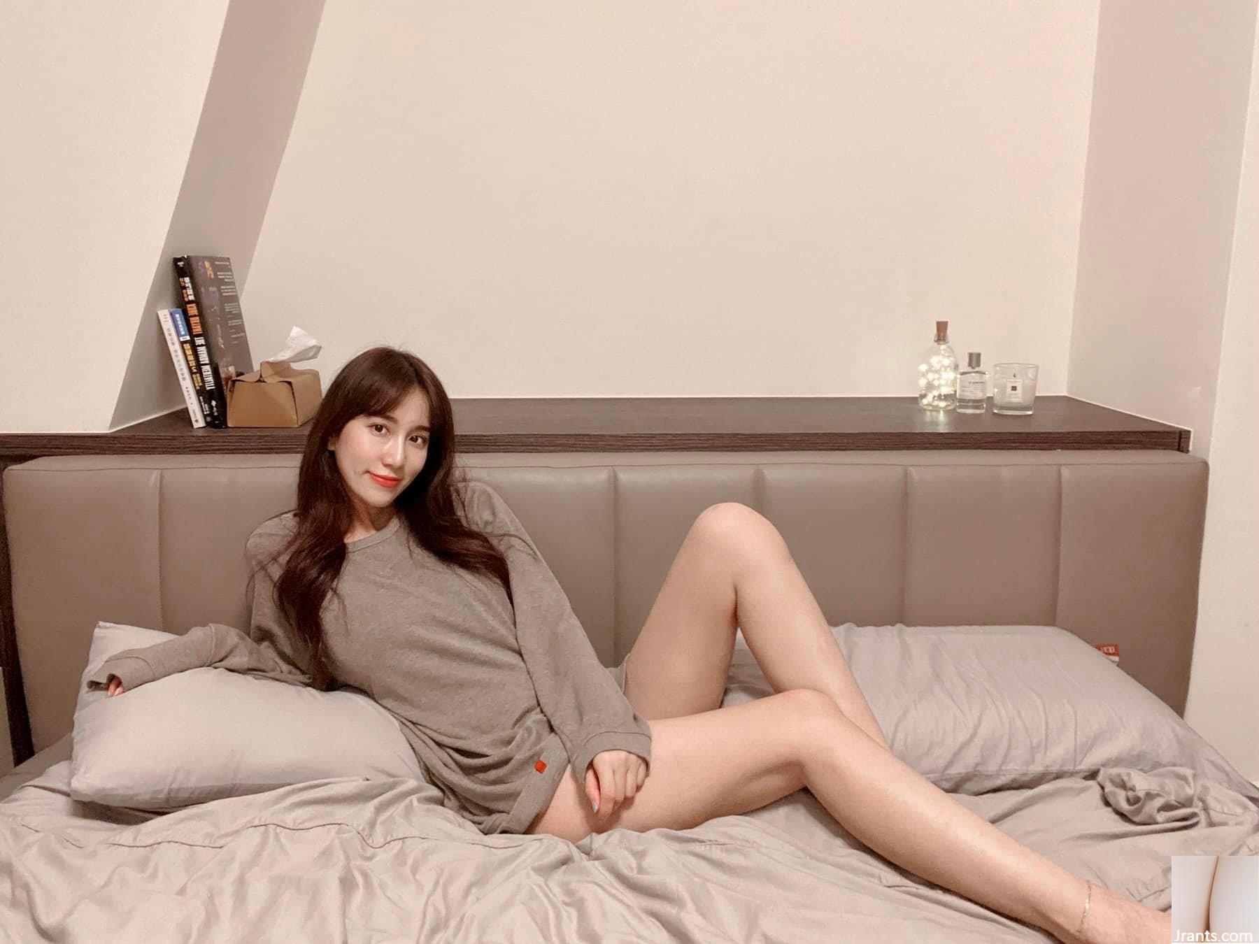 Nghệ sĩ Đài Loan Huang Weiting Apple cho thấy đôi chân dài hấp dẫn (7p) - Ảnh 6