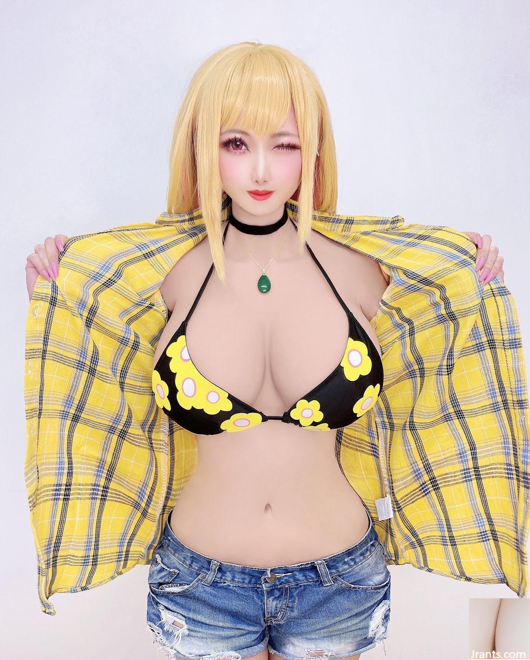 “Nicky_linqi” Túi vú trắng và mềm được hiển thị đầy đủ (23p) - Ảnh 11