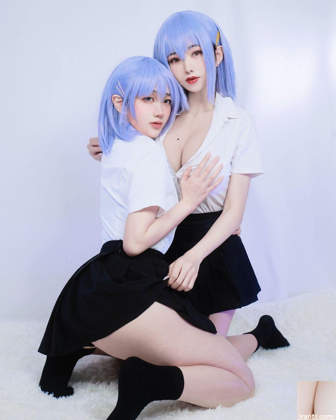 “Nicky_linqi” Túi vú trắng và mềm được hiển thị đầy đủ (23p) - Ảnh 17