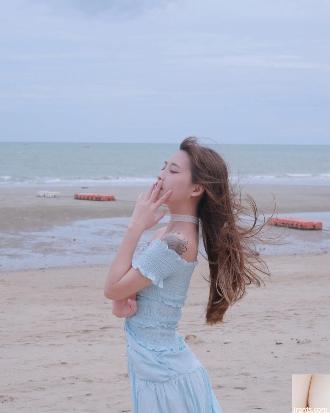 “Ha Geng_ENNAOUII” cho thấy bộ ngực và khuôn mặt mềm mại và mềm mại của cô ấy, cũng rất xuất sắc (23p) - Ảnh 14