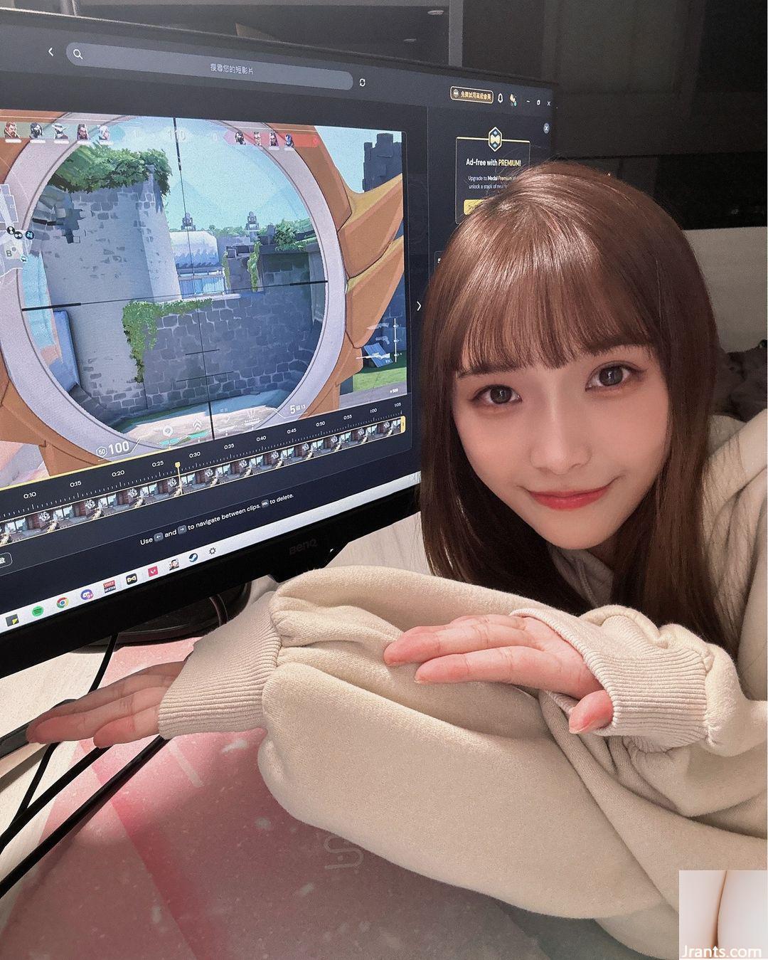 “Ha Geng_ENNAOUII” cho thấy bộ ngực và khuôn mặt mềm mại và mềm mại của cô ấy, cũng rất xuất sắc (23p) - Ảnh 17