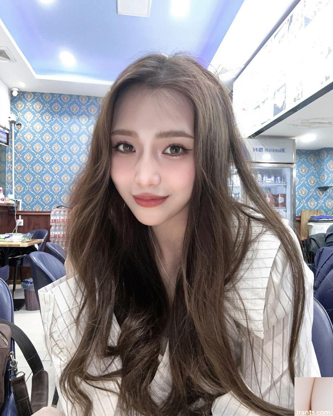 “Ha Geng_ENNAOUII” cho thấy bộ ngực và khuôn mặt mềm mại và mềm mại của cô ấy, cũng rất xuất sắc (23p) - Ảnh 4