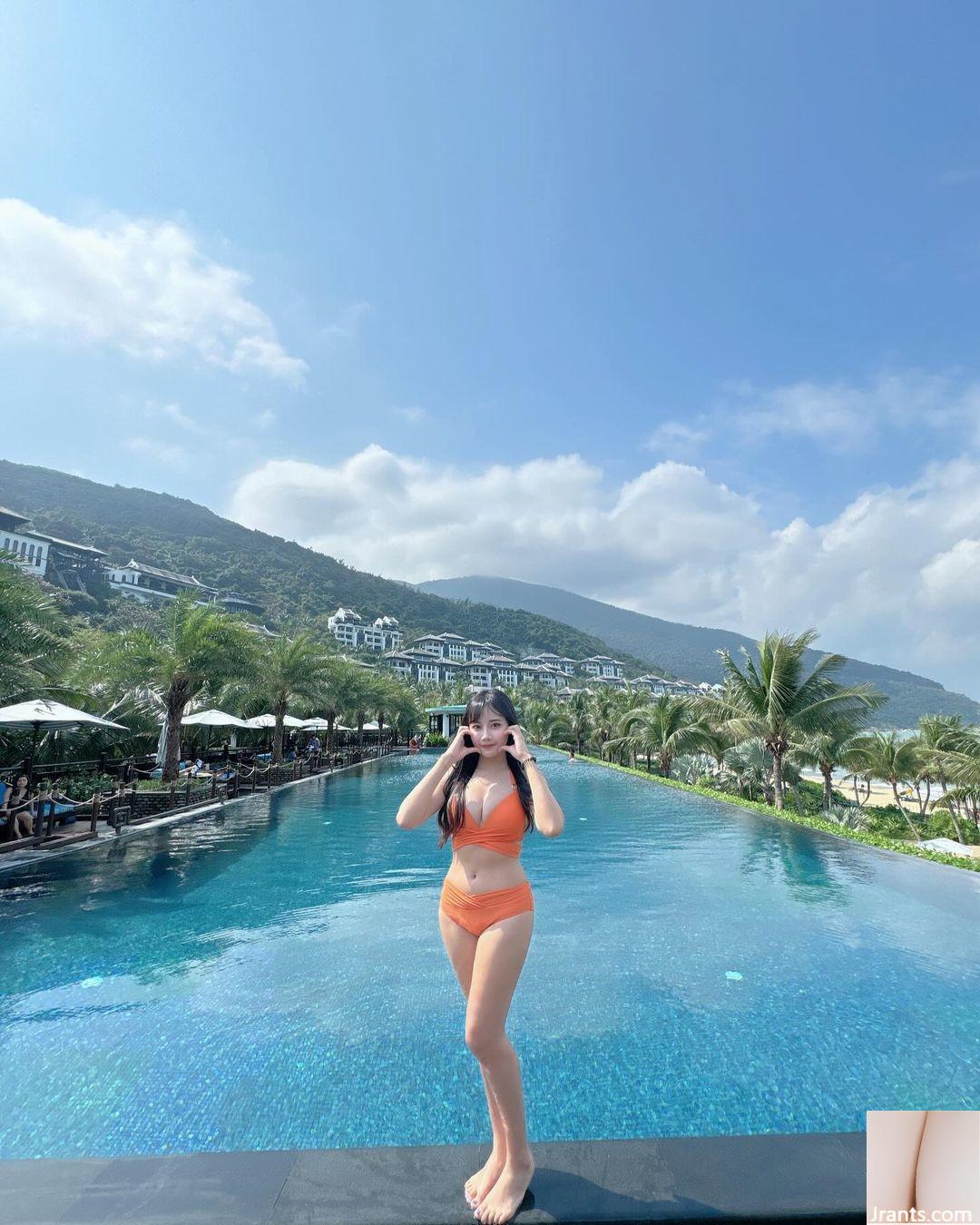 Cô gái nóng bỏng chân dài cho thấy hình dạng vú xinh đẹp của cô ấy “Little Skin cầu lông người yêu” (15p) - Ảnh 12