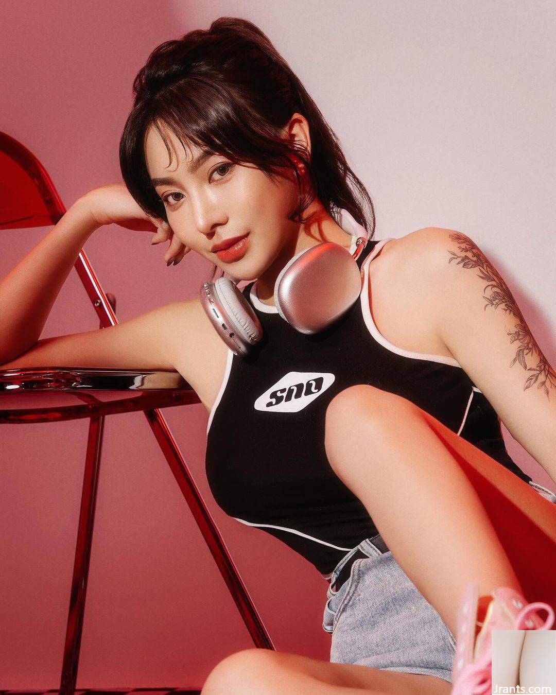 Sự cám dỗ của rãnh sâu là quá xấu xa “Huang Shiyun” những bức ảnh đẹp làm dịu cơ thể và tâm trí (22p) - Ảnh 8