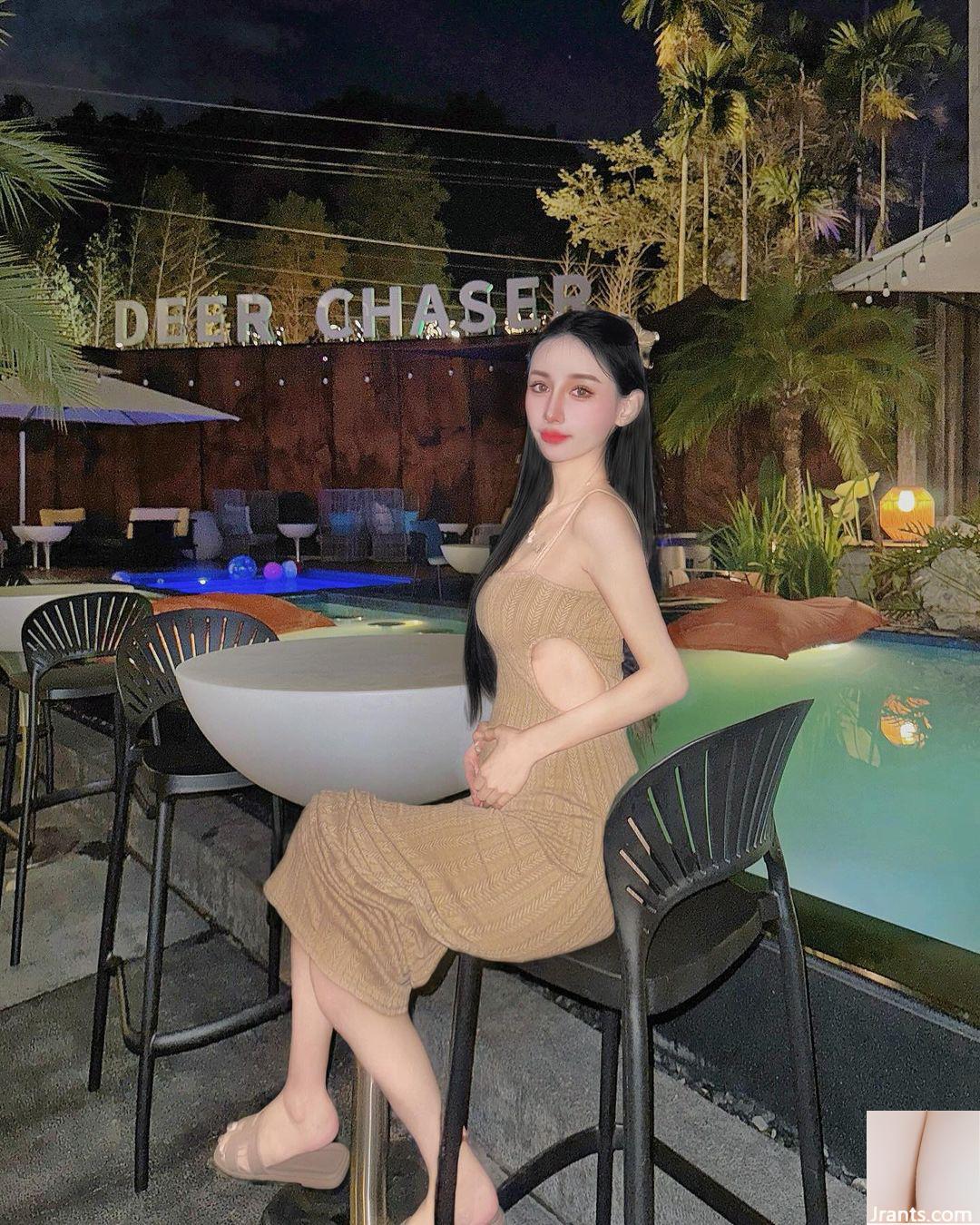 “Nanzhu_siqiao_qiu” Khuôn mặt đẹp nhất quá ngọt ngào và đẹp (22p) - Ảnh 3