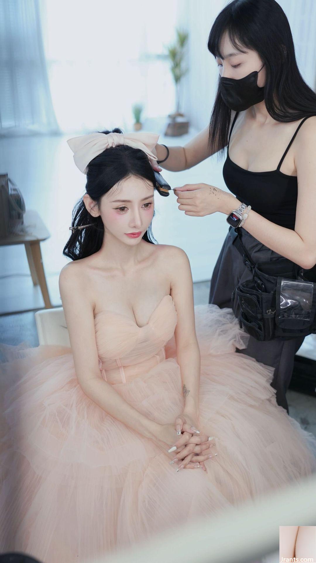 “Nanzhu_siqiao_qiu” Khuôn mặt đẹp nhất quá ngọt ngào và đẹp (22p) - Ảnh 5