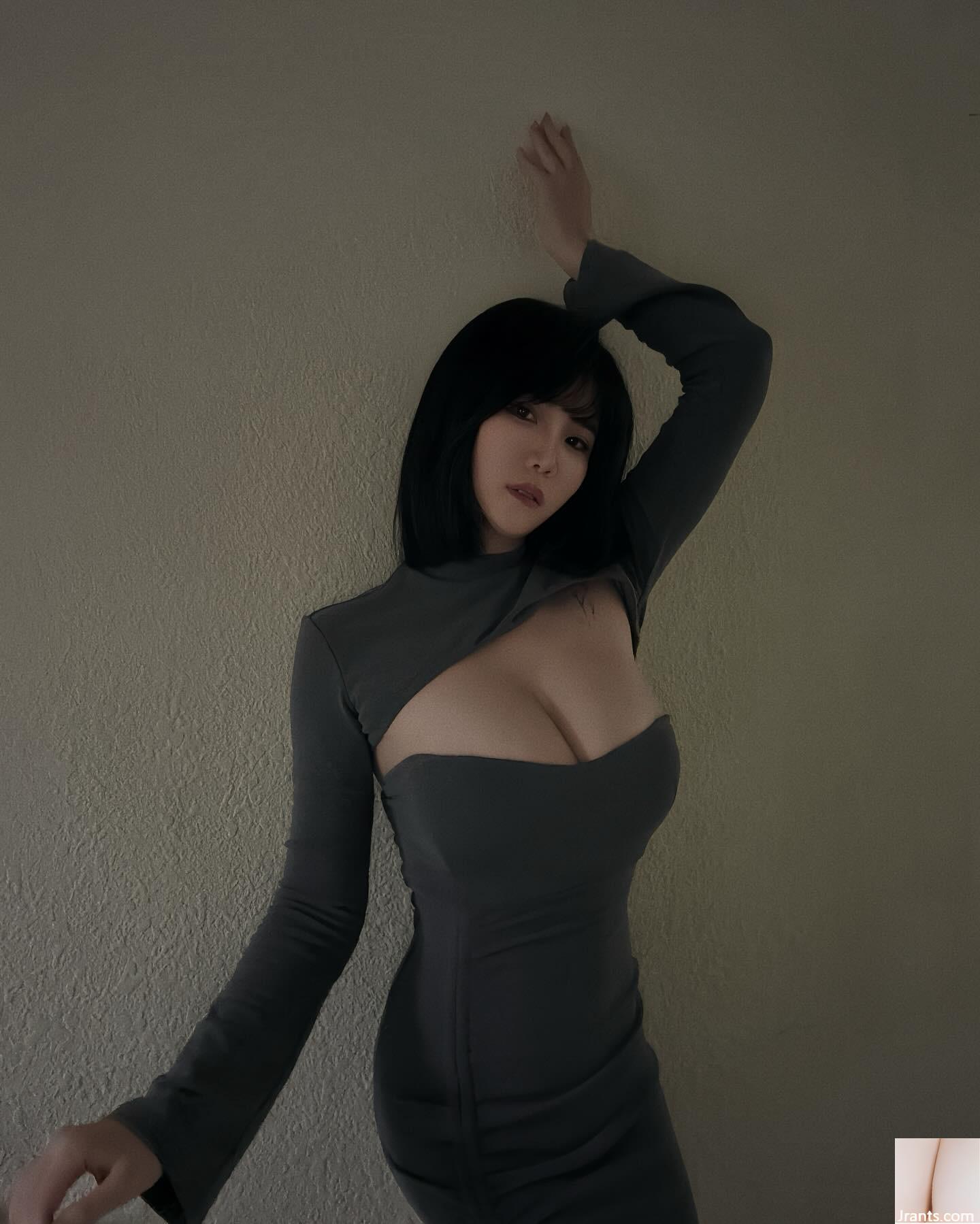 “_” Đường cong vú đầy đủ rất bắt mắt (16p) - Ảnh 10