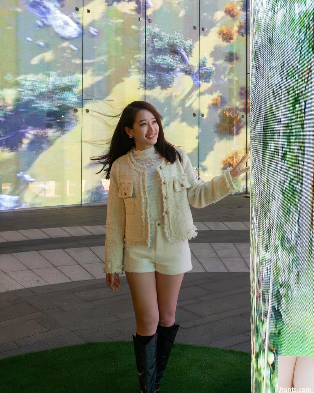 Cơ thể chất lượng cao “Ye Zijing Gin” nụ cười ngọt ngào phá vỡ bàn (16p) - Ảnh 3