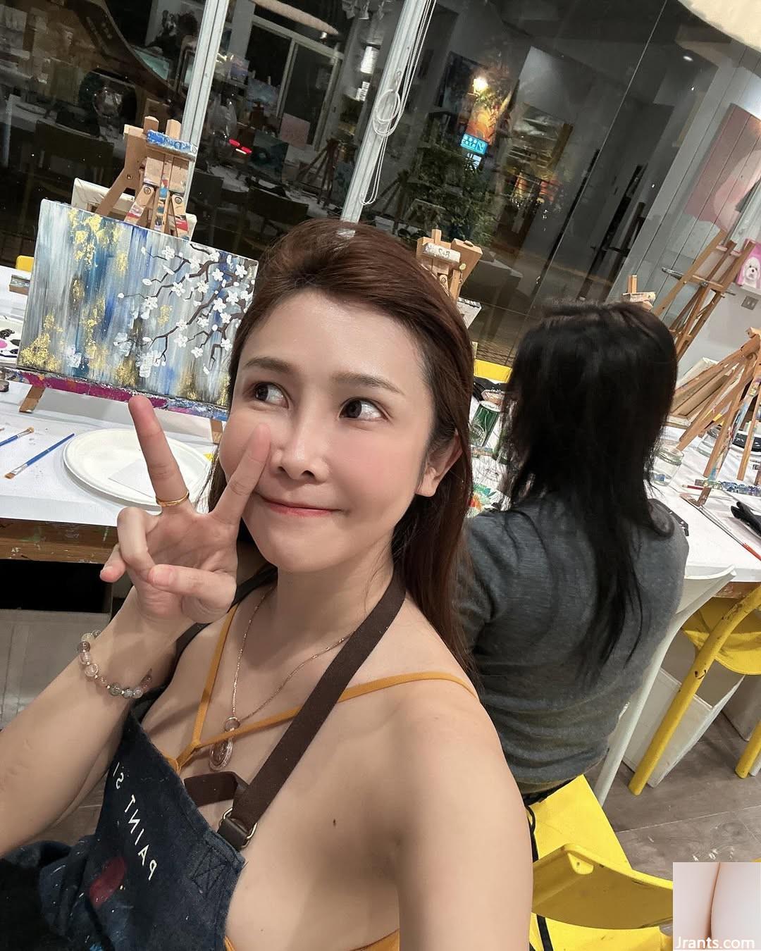 “National Little Re Jie Lin” cho thấy bộ ngực và khuôn mặt mềm mại và dịu dàng của cô ấy cũng rất xuất sắc (27p) - Ảnh 15