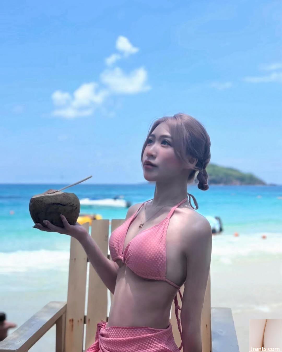 Hình dáng đẹp không thể được bao phủ bởi hình dạng túi vú “Chen Jie” màu trắng và dịu dàng được tiết lộ đầy đủ (24p) - Ảnh 10