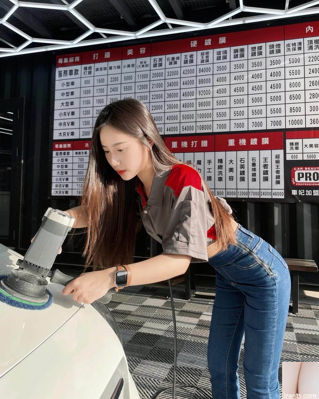 Cô gái bên cạnh “Lin Wei” Charms Electric Eyes và Sexy Hình (18p)