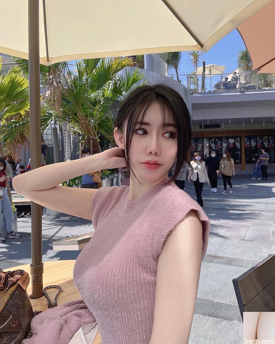 Ngực đầy đặn là tốt và “Rainie Ye” với cơ thể màu trắng và mềm mại, với một cám dỗ (24p) - Ảnh 4