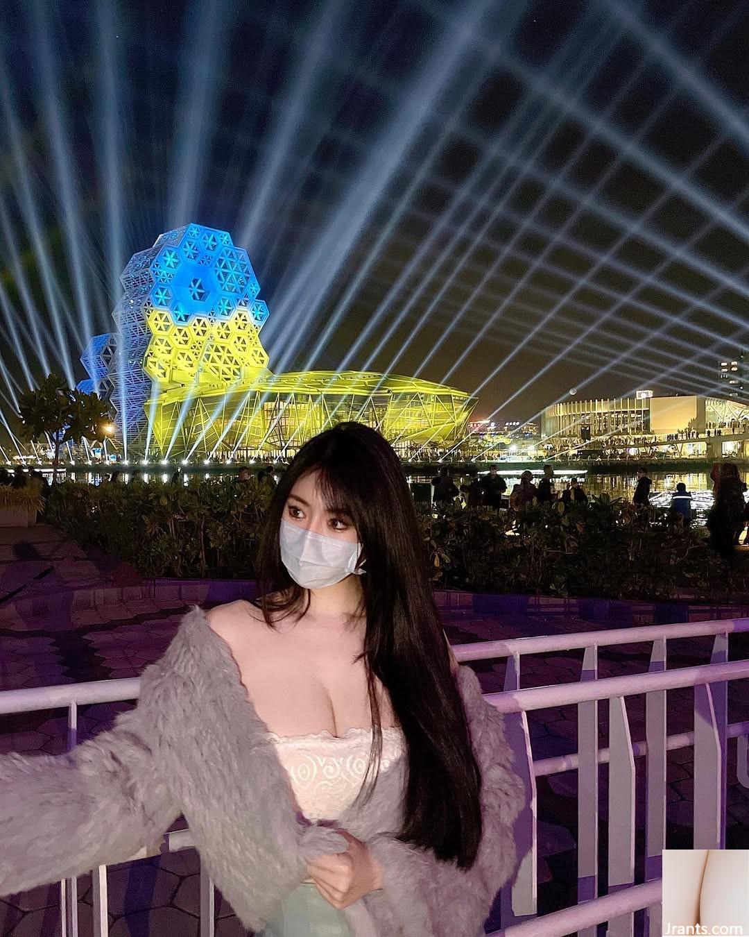 Ngực đầy đặn là tốt và “Rainie Ye” với cơ thể màu trắng và mềm mại, với một cám dỗ (24p) - Ảnh 5