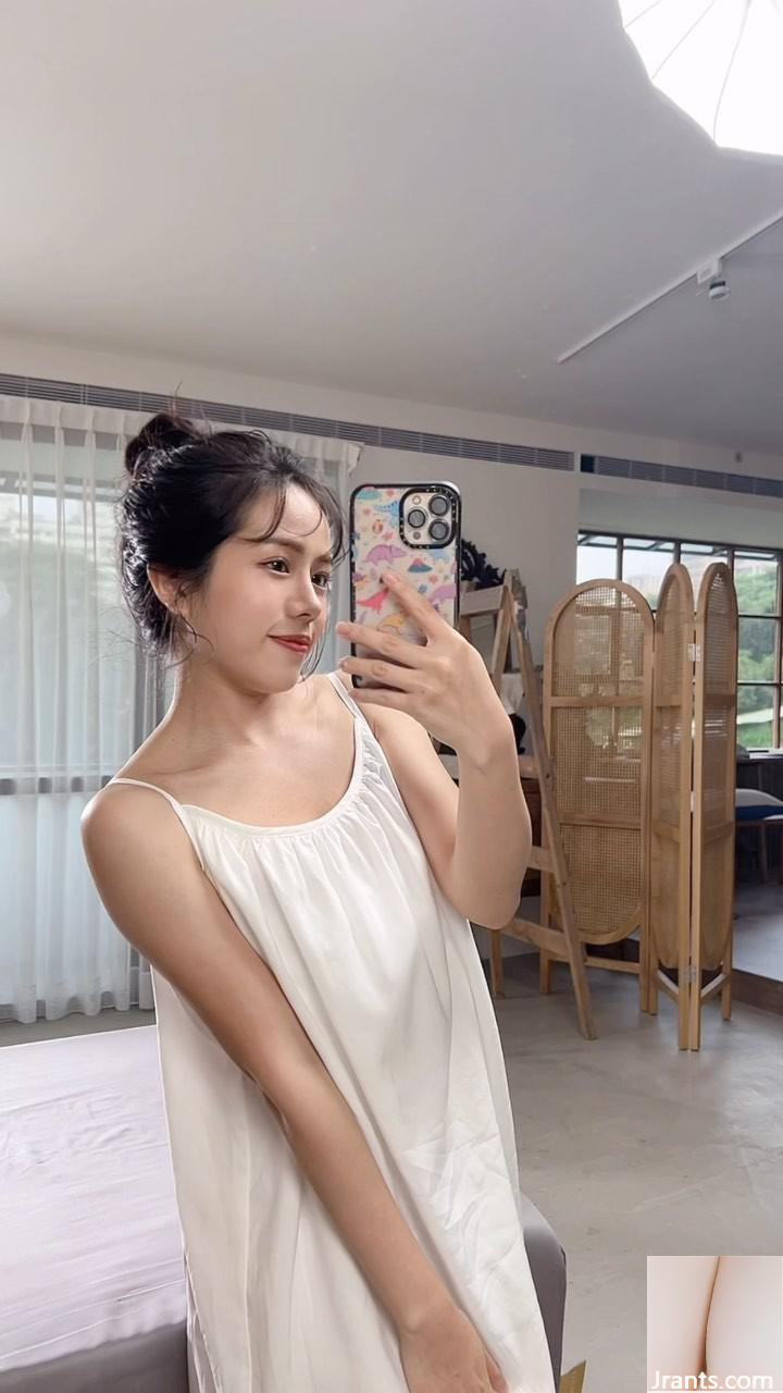 Vòng eo thon và ngực lớn “Jiang Mi Hami Chiang” Khuôn mặt đẹp và dễ thương (24p) - Ảnh 6