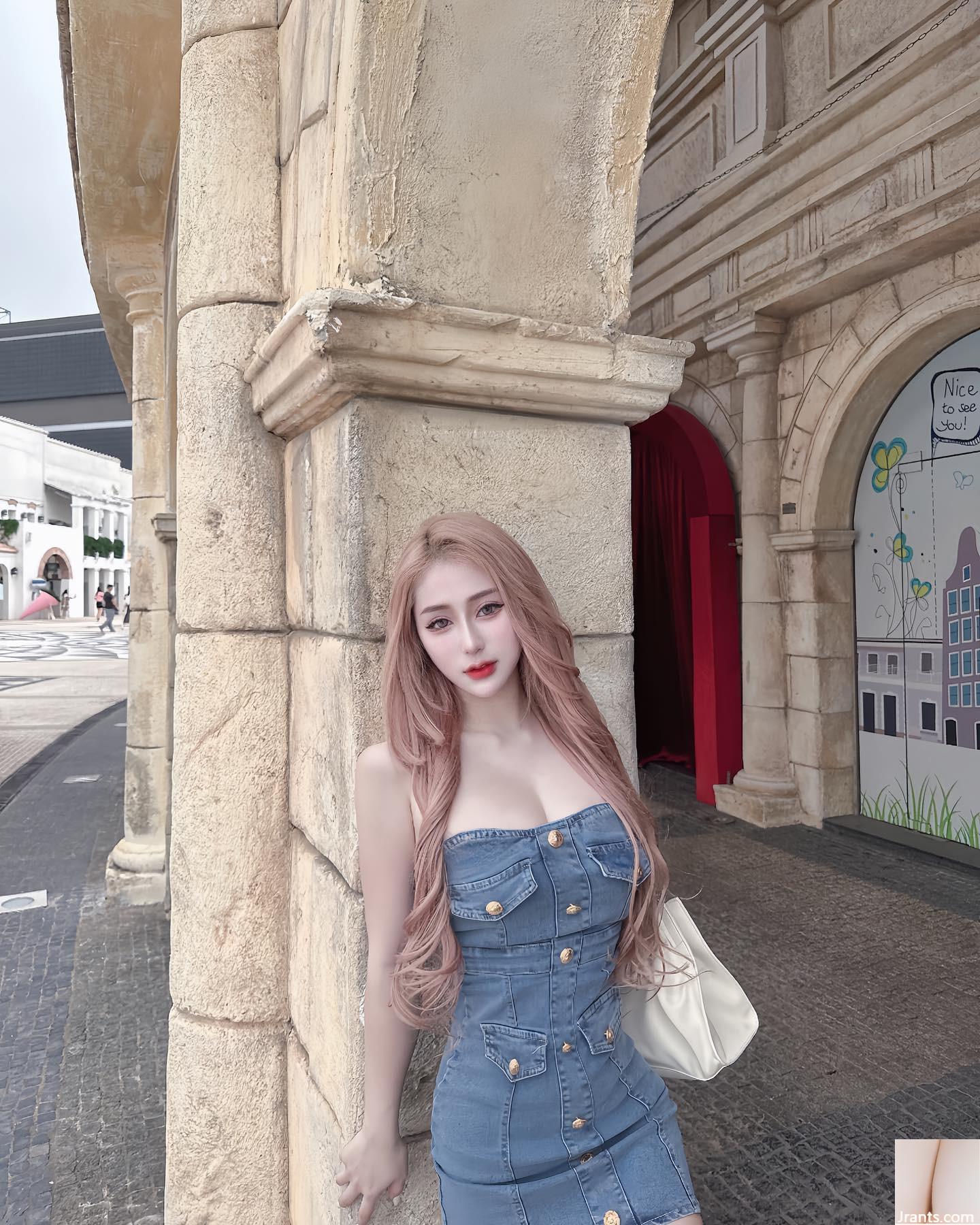 Khuôn mặt đẹp nhất là quá ngọt ngào “Shen Luohan” bộ ngực đẹp quá thú vị (14p)