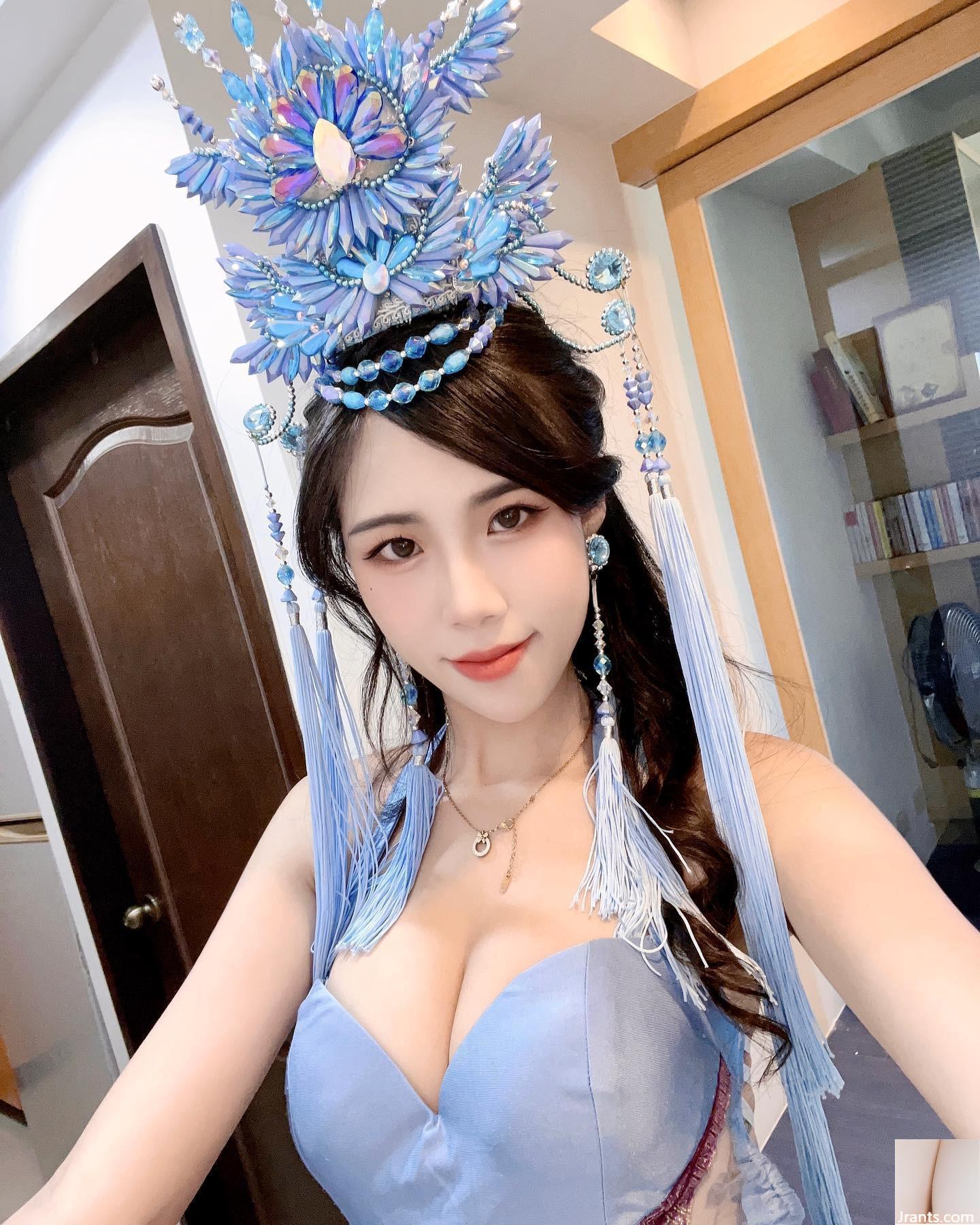 Đường cong cơ thể mỏng “Yaoya_yi_hsuan” là hoàn hảo (20p) - Ảnh 4