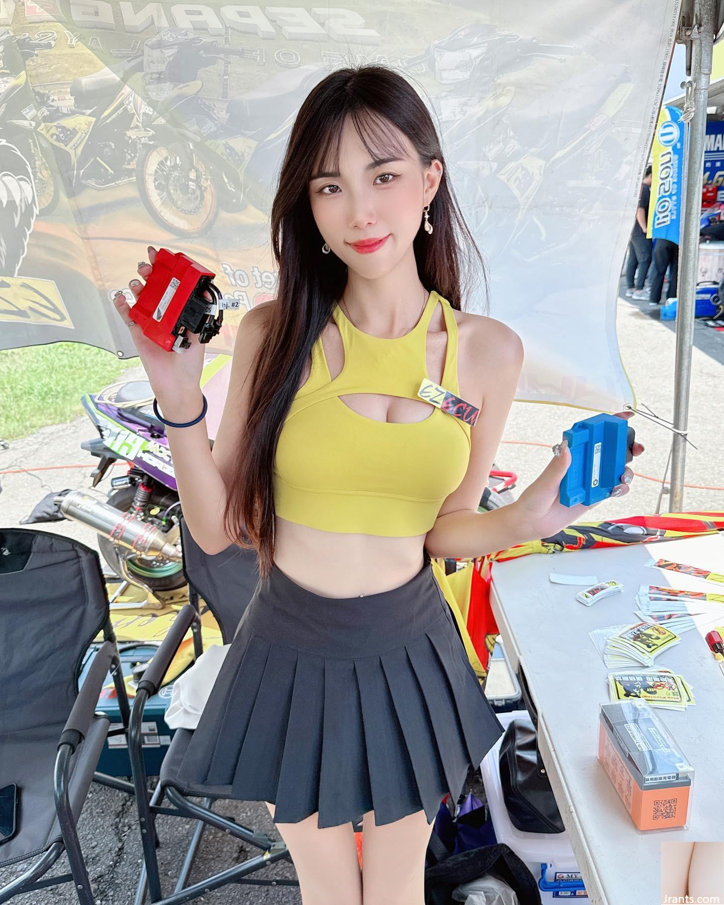 Đường cong cơ thể mỏng “Yaoya_yi_hsuan” là hoàn hảo (20p) - Ảnh 5