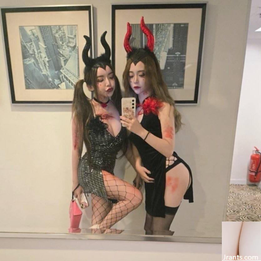 Các đỉnh đôi đáng tự hào đang gia tăng tư thế “Zhao Ziyu” rất hấp dẫn và tinh vi (16P) - Ảnh 16